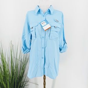 Columbia pfg long sleeve vented top